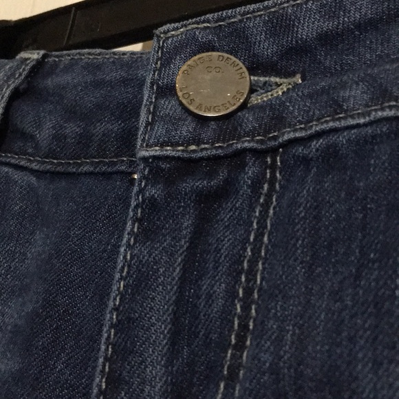 PAIGE distressed straight leg jeans - Picture 5 of 9